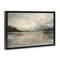 Stupell Industries Frozen Lake Landscape Floater Framed Canvas Wall Art Design by LSR Design Studio